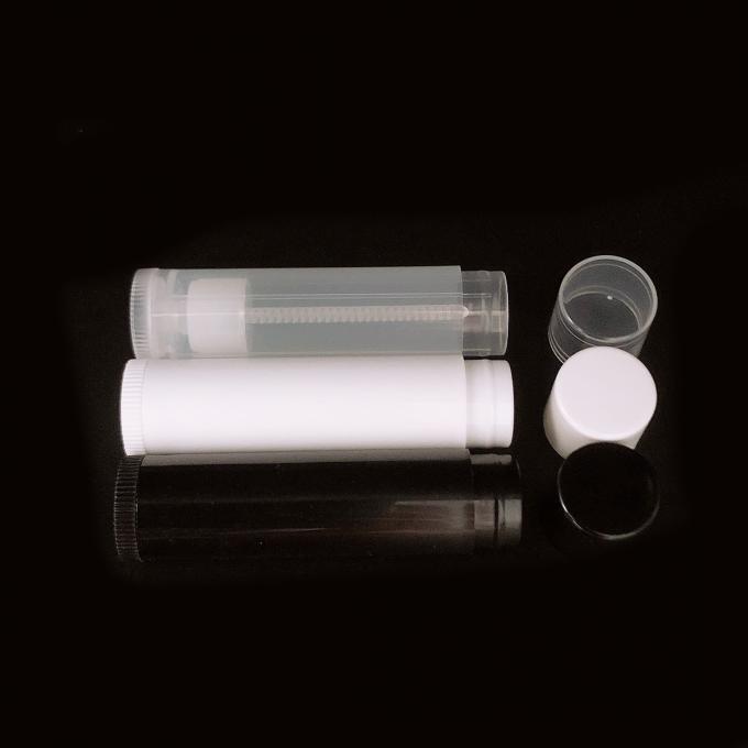 卸し売り安い5gプラスチックかわいい楕円形の唇のblamの管/空の多彩な口紅の容器/注文の明確な小型リップ・クリームの管