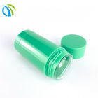 緑0.15ozリップ・クリームの容器4.5gのプラスチックふた15mlの白い楕円形